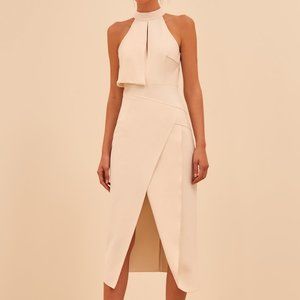 NWOT C/MEO Collective High Heart Midi Dress